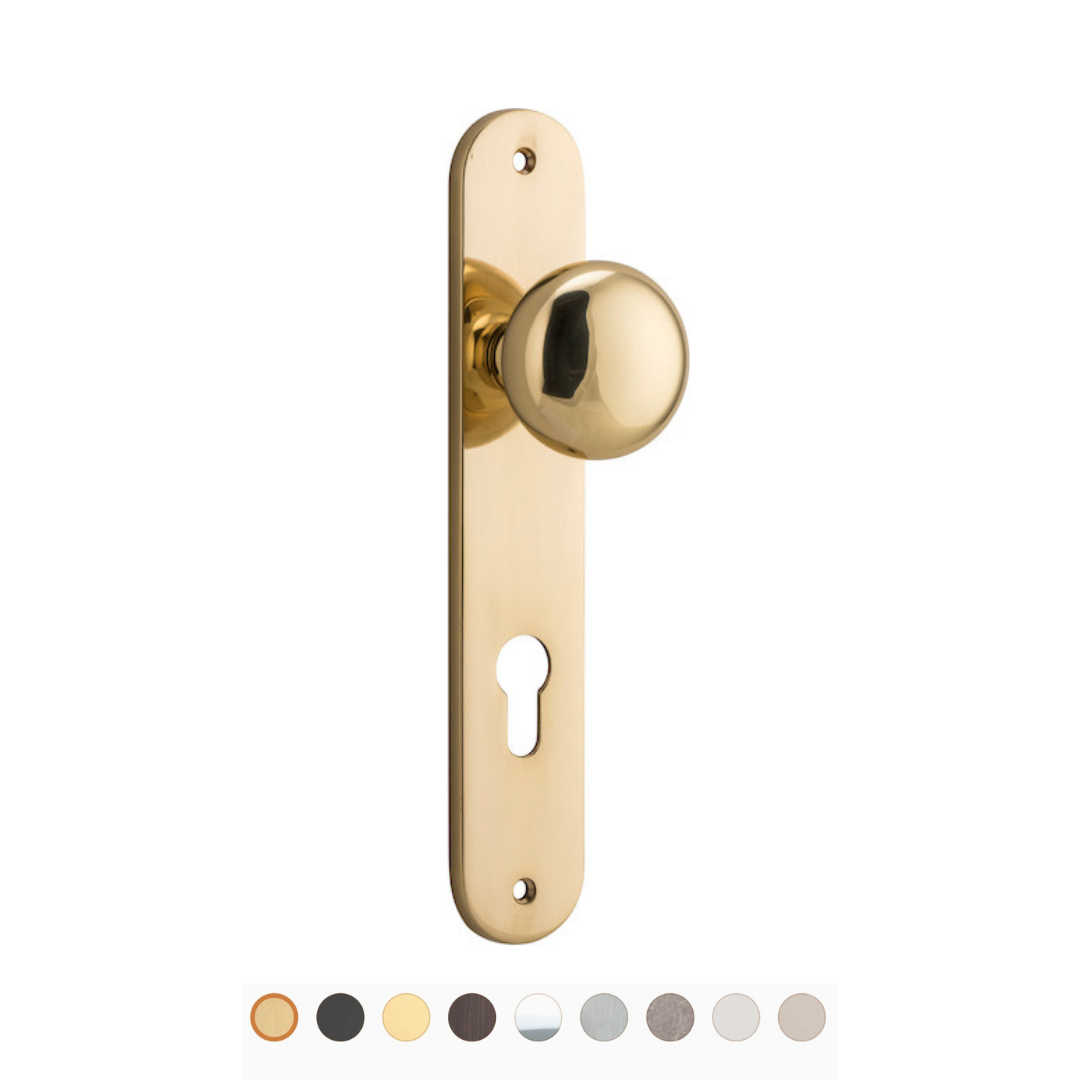 Cambridge Knob | Oval Backplate