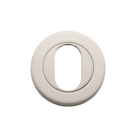 LUX Oval Escutcheon | Round
