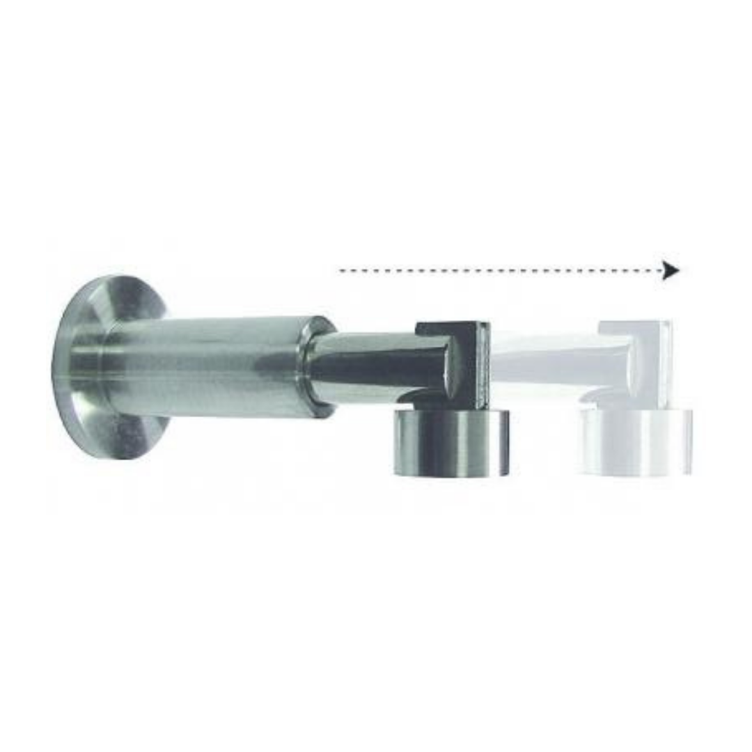 VI Magnetic Door Stop (Adjustable) | Satin Chrome