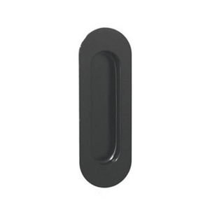 AU Round Flush Pull | Matt Black