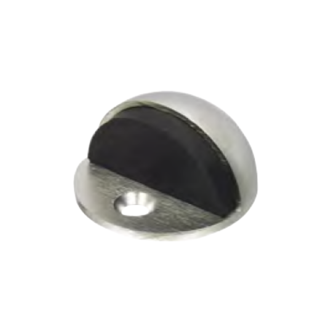 VI Half Moon Door Stop | Satin Chrome