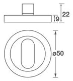 Rose Thumbturn Escutcheon