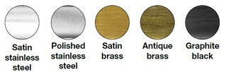 Rose Escutcheon Oval Cylinder 50mm