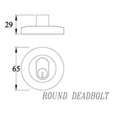 PA Deadbolt | Chrome