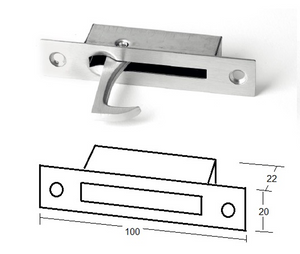 ARC Edge Pull | Stainless Steel