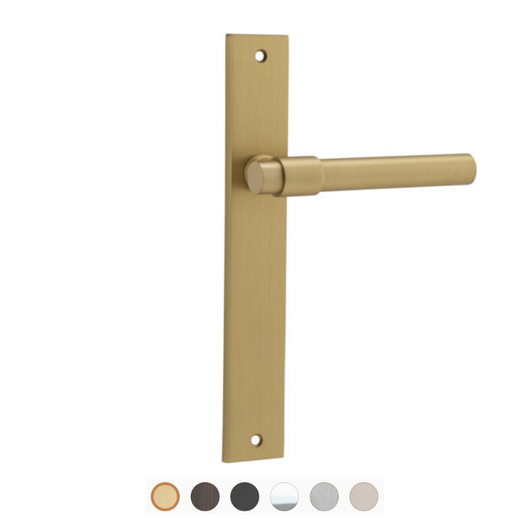 Helsinki Lever - Rectangular Backplate