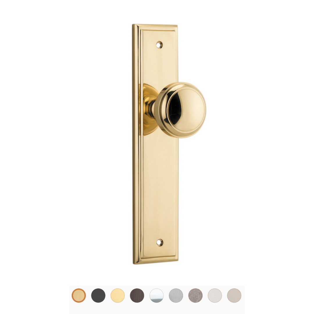 Paddington Knob | Stepped Backplate