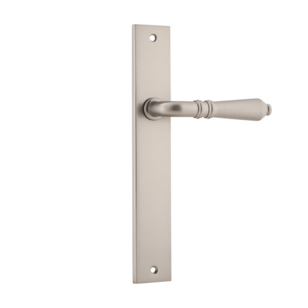 Sarlat Lever | Rectangular Backplate