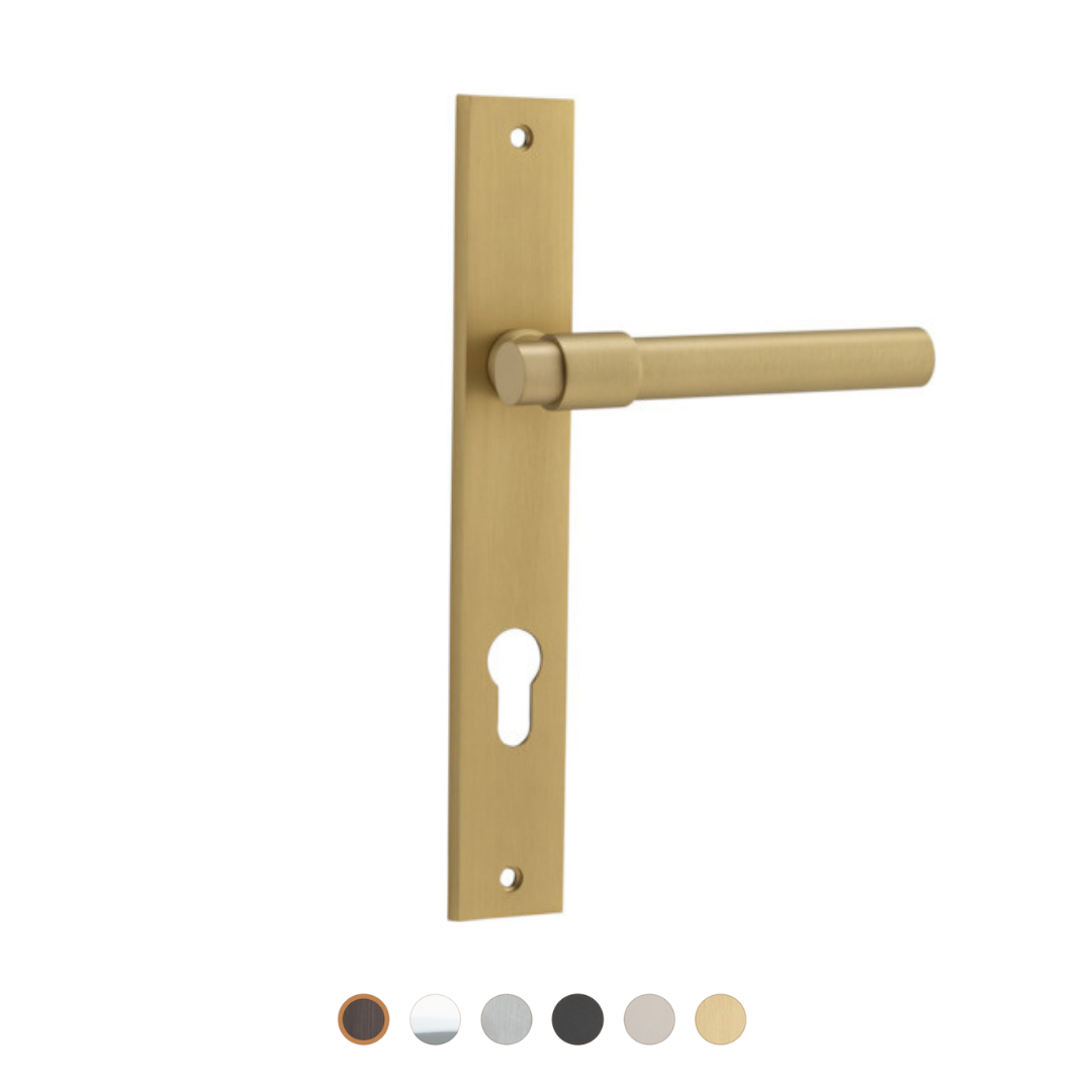 Helsinki Lever - Rectangular Backplate