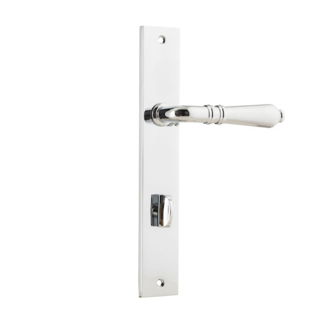 Sarlat Lever | Rectangular Backplate