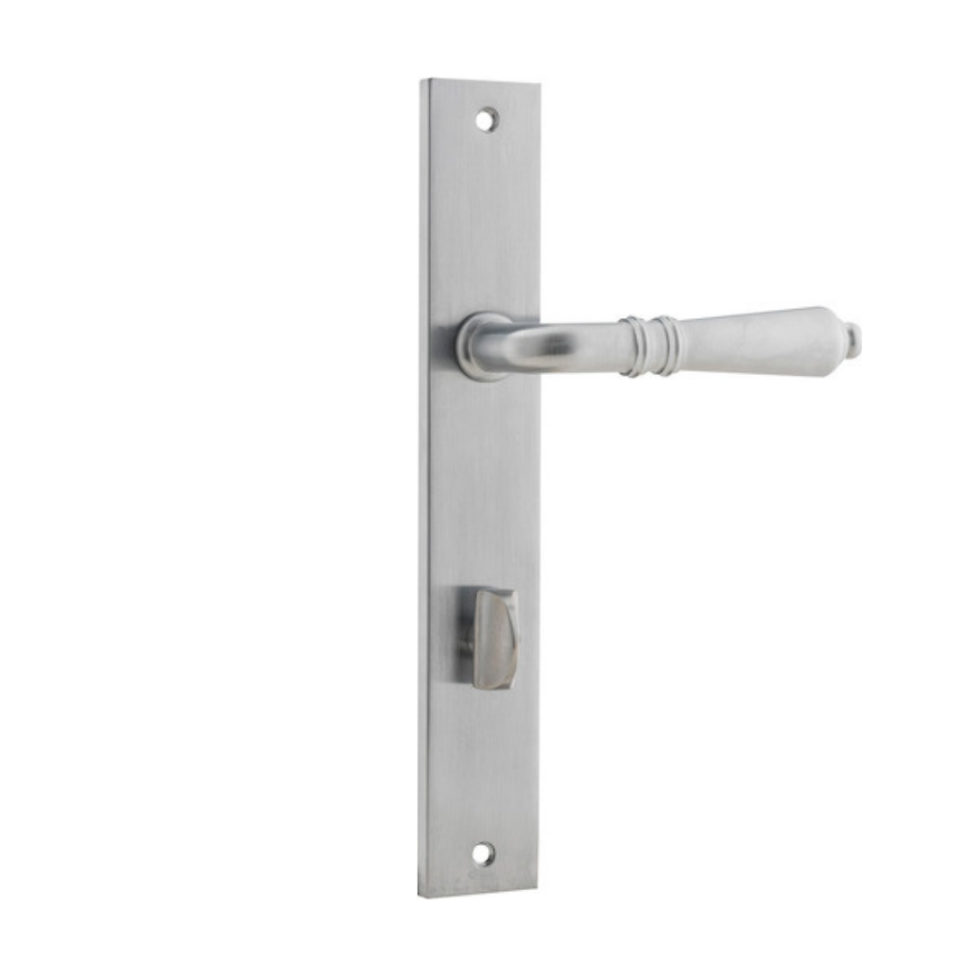 Sarlat Lever | Rectangular Backplate