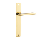 Baltimore Return Lever | Rectangular Backplate