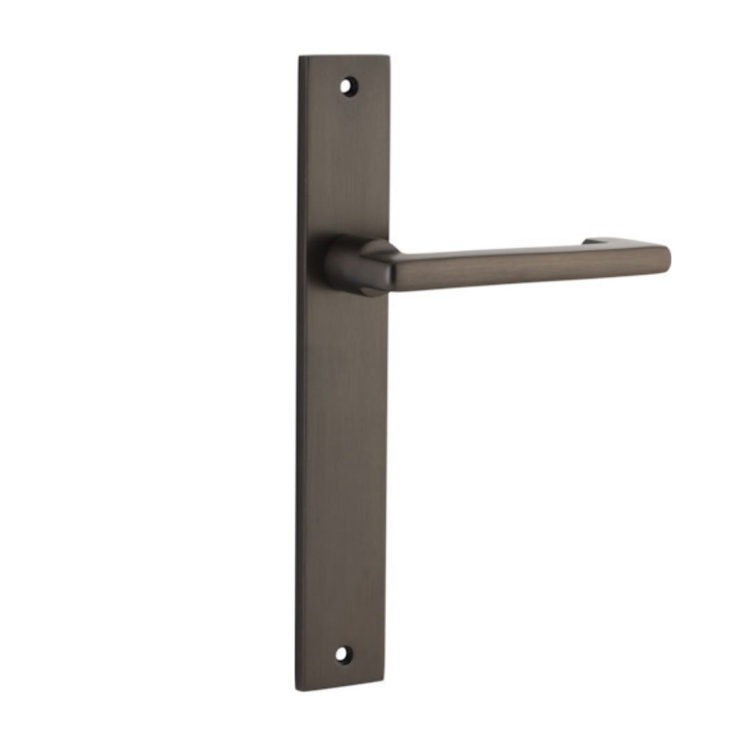 Baltimore Return Lever | Rectangular Backplate