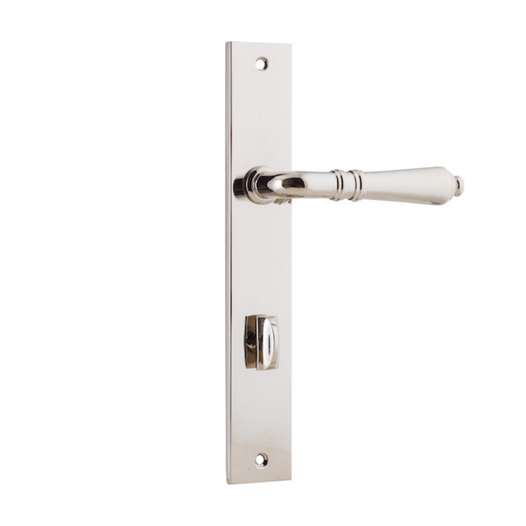 Sarlat Lever | Rectangular Backplate