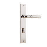 Sarlat Lever | Rectangular Backplate