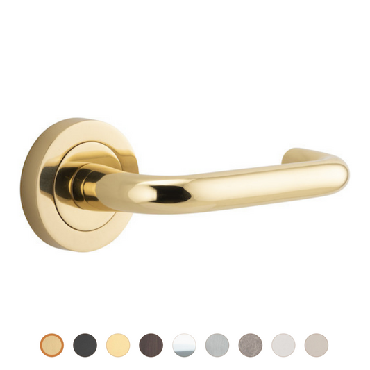 Oslo Lever | Round Rose