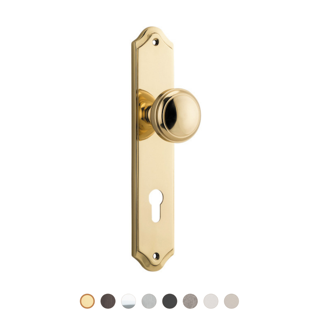Paddington Knob | Shouldered Backplate