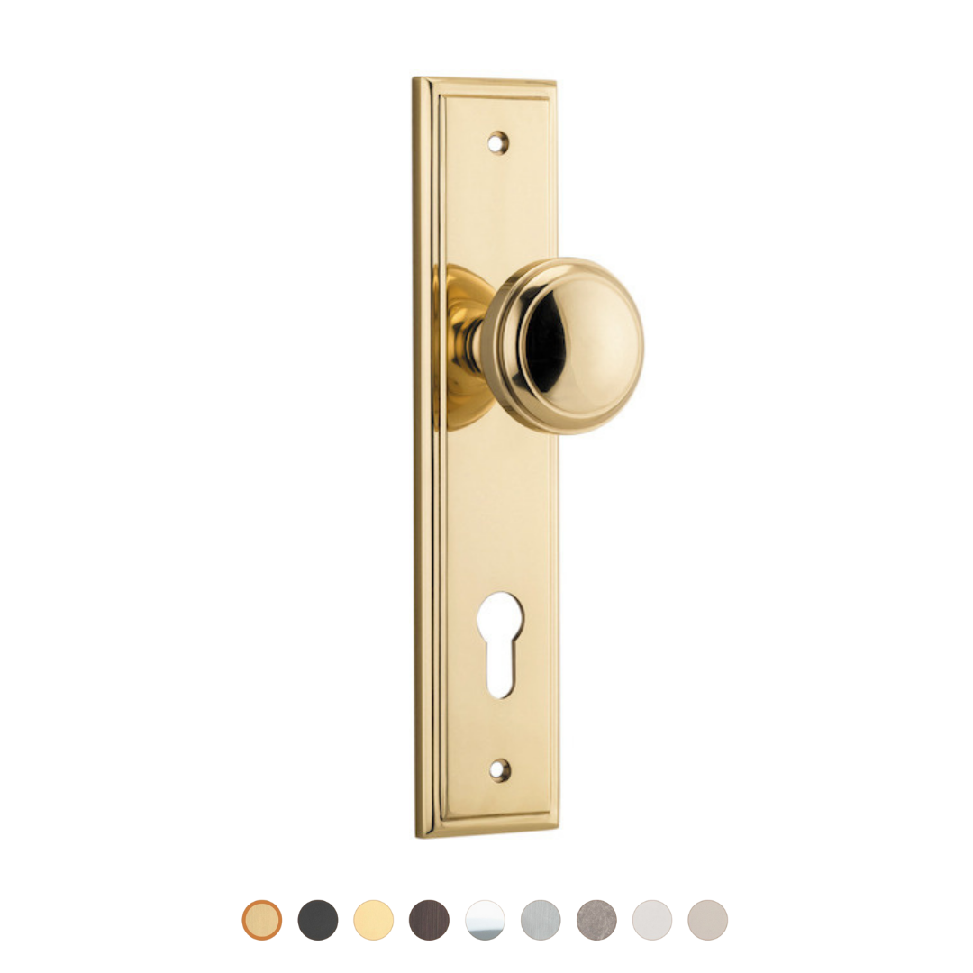 Paddington Knob | Stepped Backplate