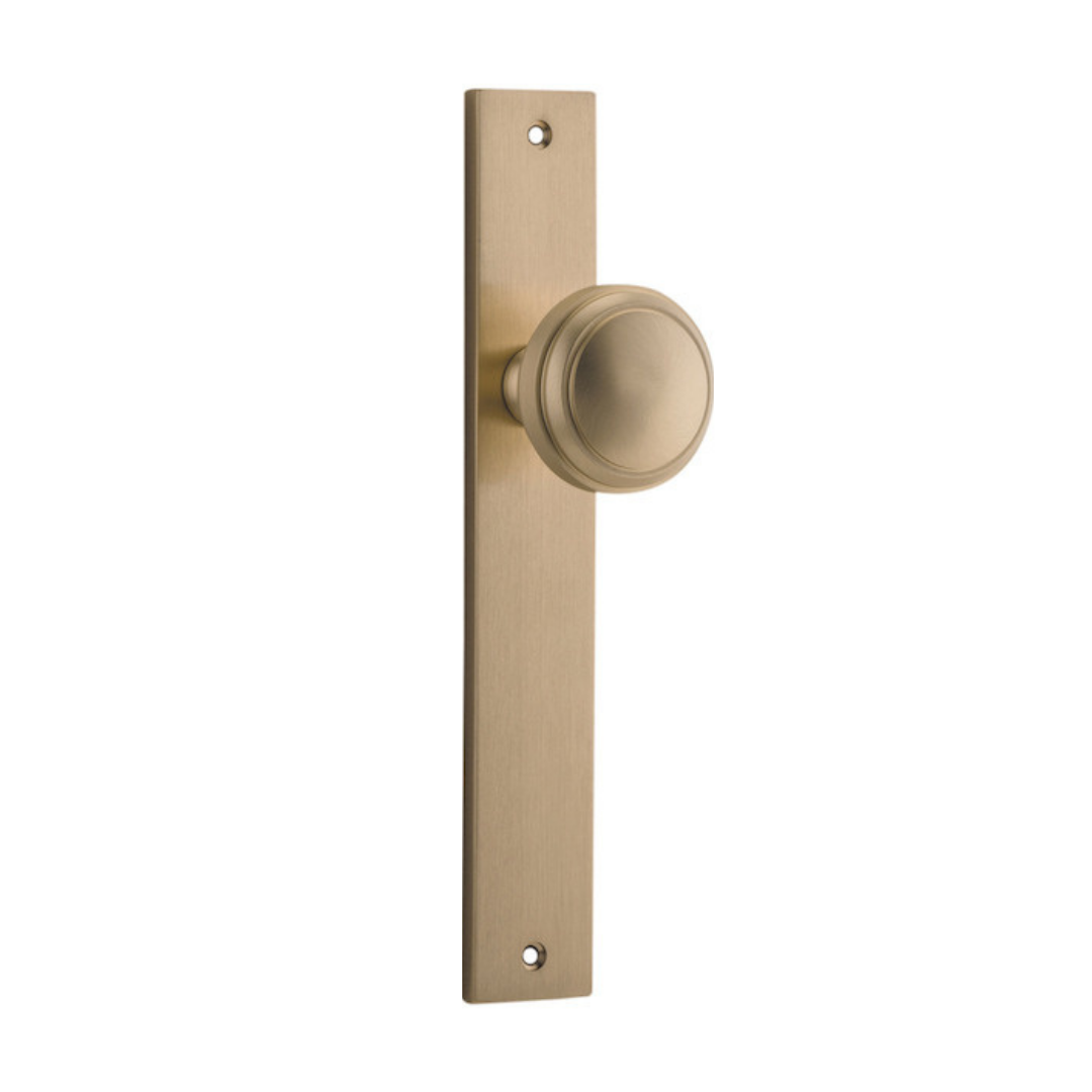 Paddington Knob | Rectangular Backplate