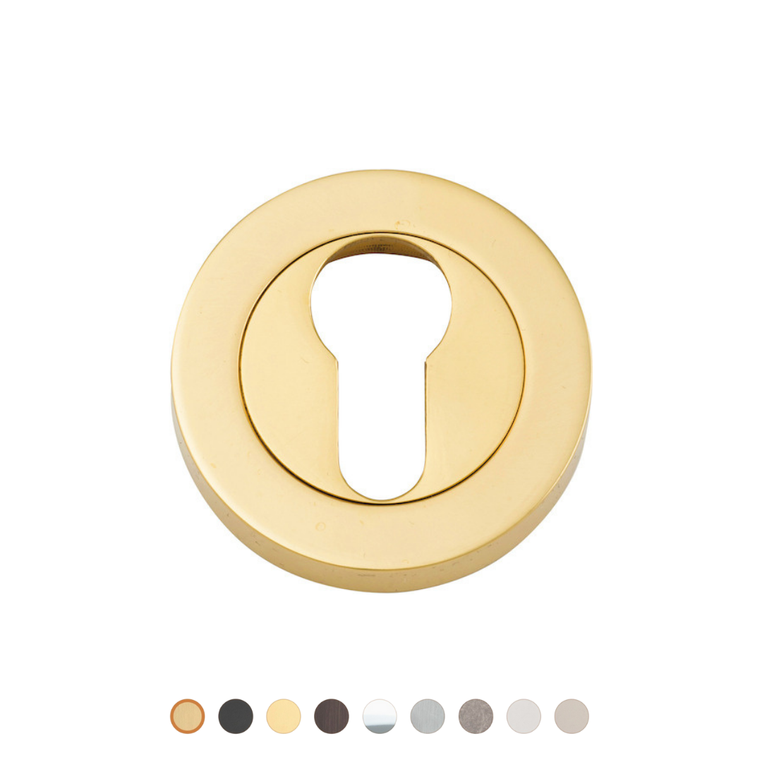 LUX Euro Escutcheons | Round