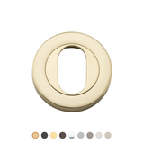 LUX Oval Escutcheon | Round