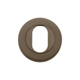 LUX Oval Escutcheon | Round