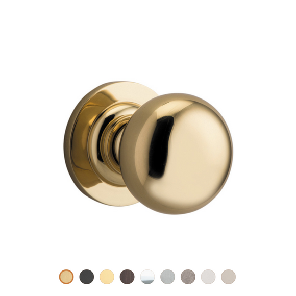 Cambridge Knob | Round Rose