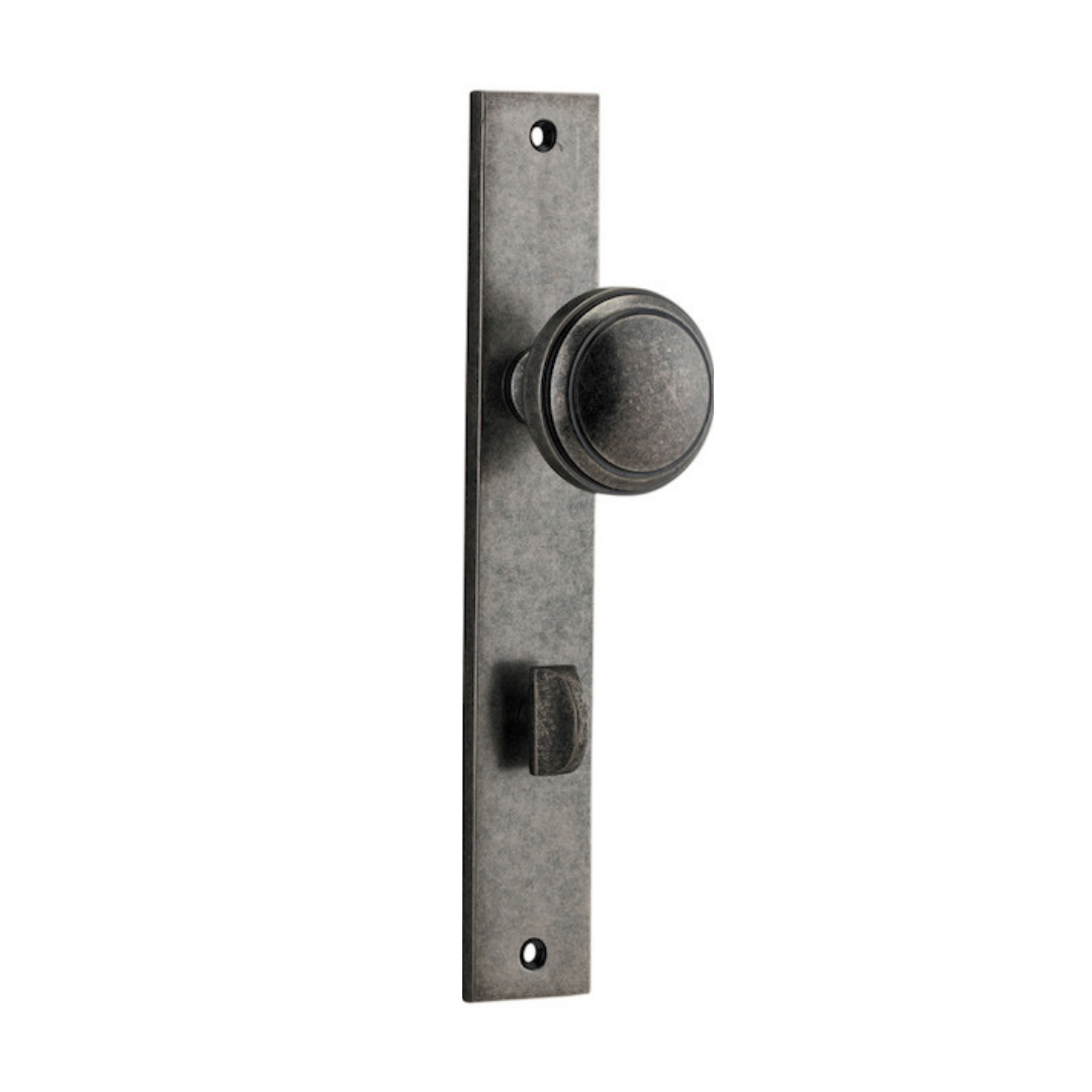 Paddington Knob | Rectangular Backplate