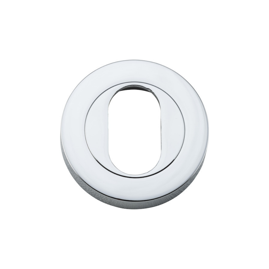 LUX Oval Escutcheon | Round