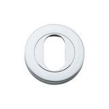 LUX Oval Escutcheon | Round