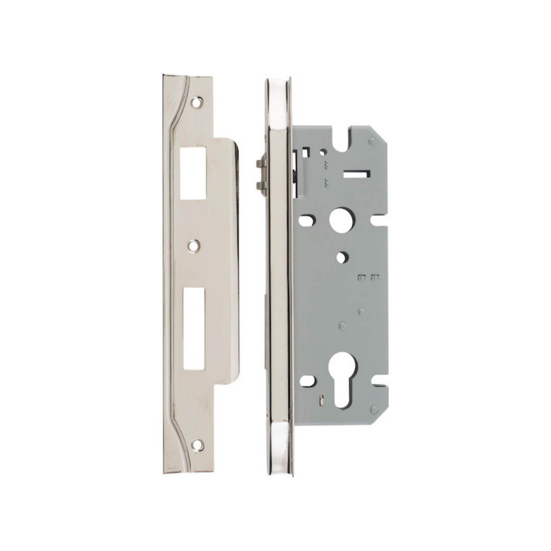 LUX Rebated 85mm Euro Roller Mortice Locks