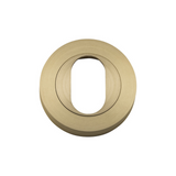 LUX Oval Escutcheon | Round