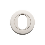 LUX Oval Escutcheon | Round