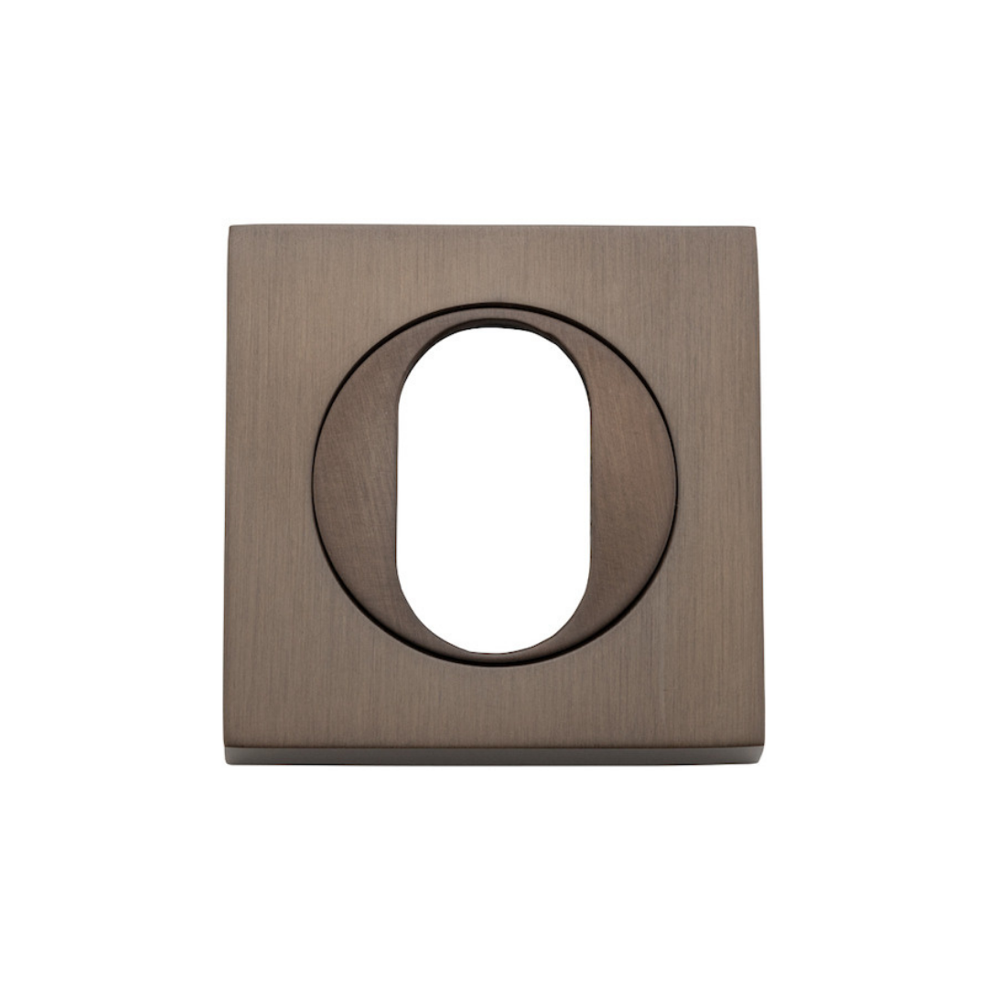 Oval Escutcheon - Square