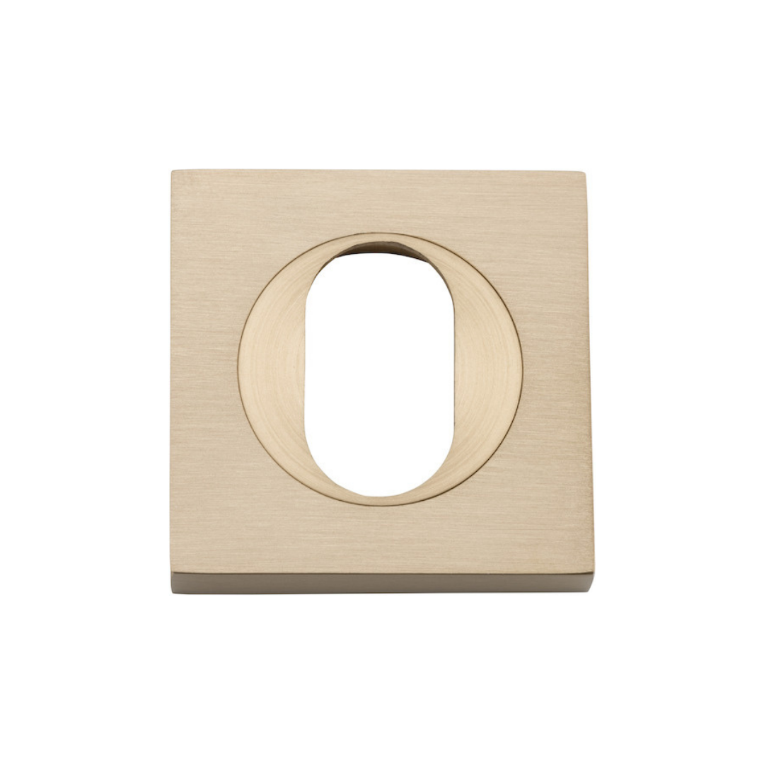 Oval Escutcheon - Square