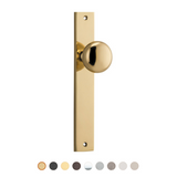 Cambridge Knob | Rectangular Backplate