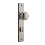 Cambridge Knob | Rectangular Backplate