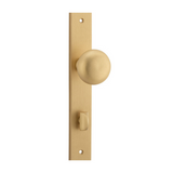 Cambridge Knob | Rectangular Backplate