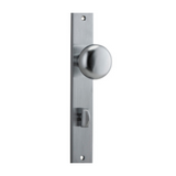 Cambridge Knob | Rectangular Backplate