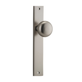 Cambridge Knob | Rectangular Backplate